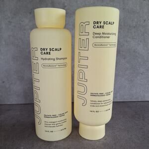 Jupiter Dry scalp care shampoo & conditioner lot of 2 hydrating color safe NEW